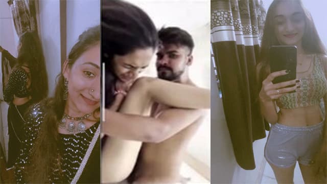 Slim Gujrati Bhabhi Fucking With Lover Viral  – Indian BF Sex