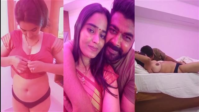 Mallu Wife Removing Sari Fucking in OYO – Hot Masalaseen Porn